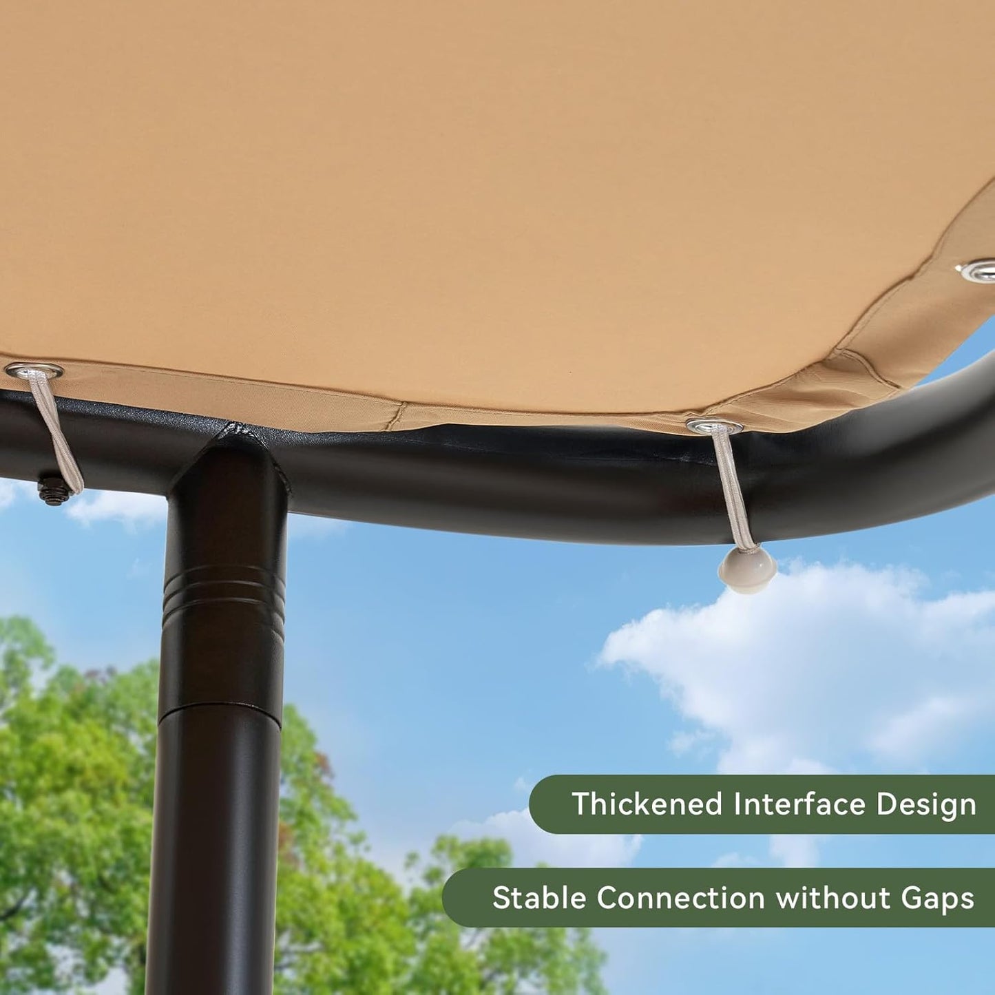 12 Ft. W X 10 Ft. D Lean-To Outdoor Pergola